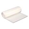 Heritage 33 in. x 40 in. 11 mic 33 Gallon High-Density Waste Can Liners - Natural (500/Carton)